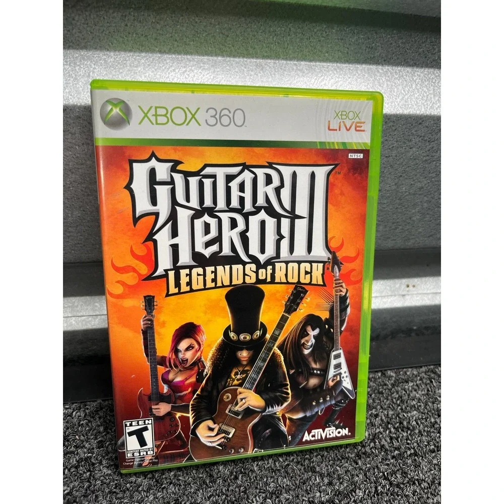 Guitar Hero Legends of Rock Xbox 360 GaGuitar Hero Legends of Rock Xbox 360
